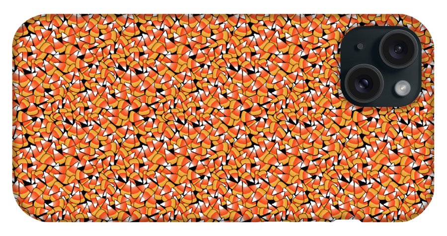 Fall Candy Corn Pattern - Phone Case