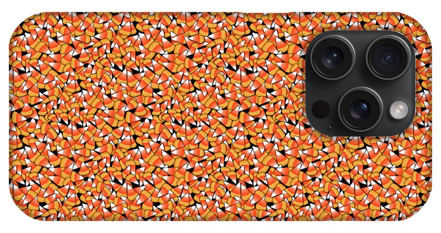 Fall Candy Corn Pattern - Phone Case