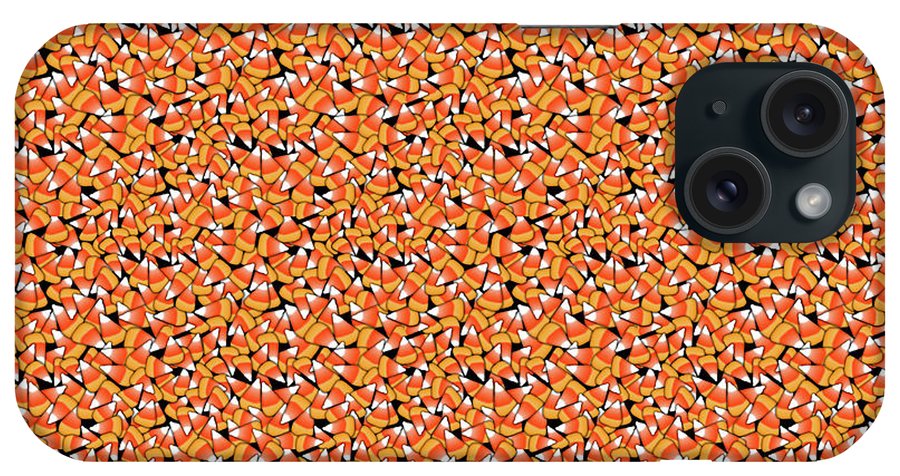 Fall Candy Corn Pattern - Phone Case