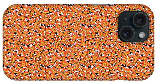 Fall Candy Corn Pattern - Phone Case