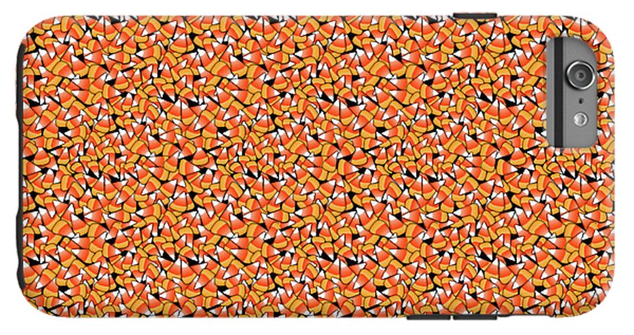 Fall Candy Corn Pattern - Phone Case