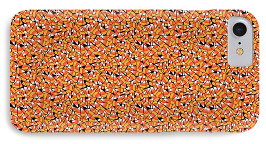 Fall Candy Corn Pattern - Phone Case