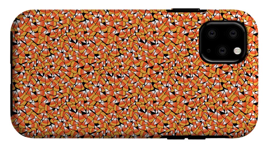 Fall Candy Corn Pattern - Phone Case