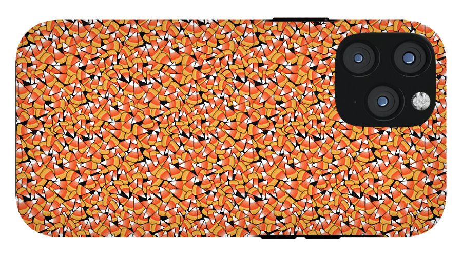 Fall Candy Corn Pattern - Phone Case