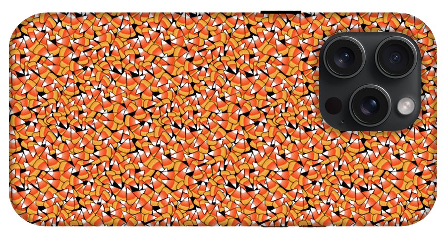 Fall Candy Corn Pattern - Phone Case