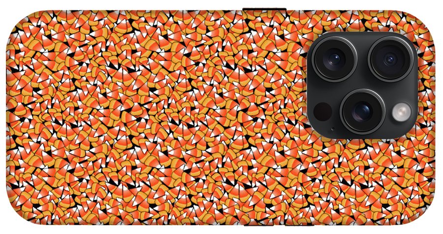 Fall Candy Corn Pattern - Phone Case