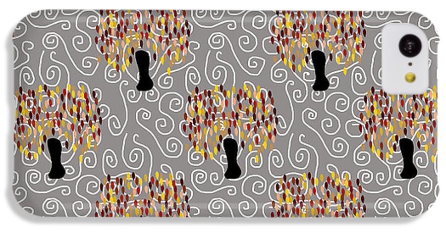 Fall Tree Pattern - Phone Case