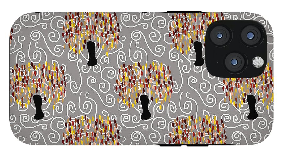 Fall Tree Pattern - Phone Case