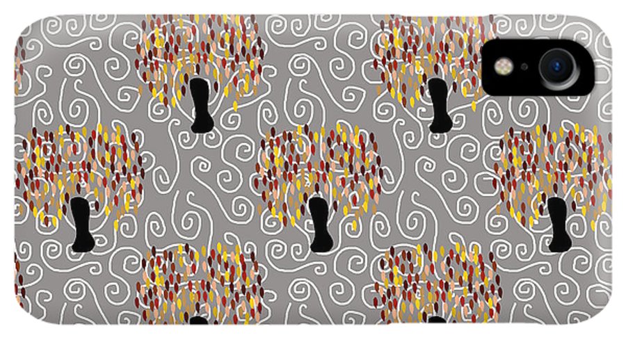 Fall Tree Pattern - Phone Case