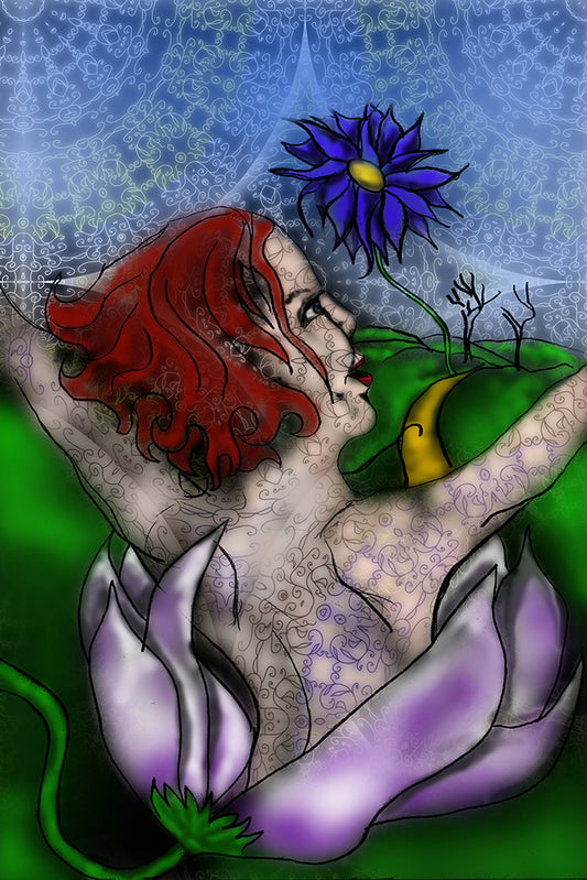 Far Away Flower Digital Image Download