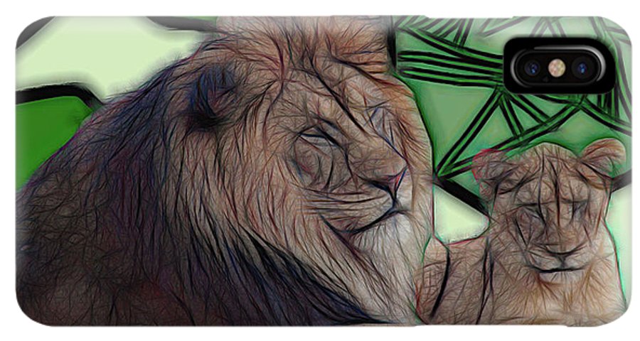 Father Lion - Phone Case