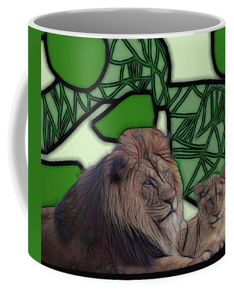Father Lion - Mug