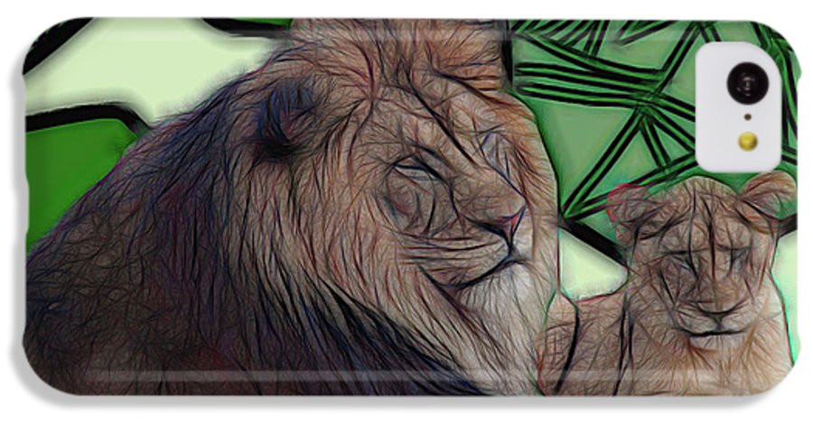 Father Lion - Phone Case