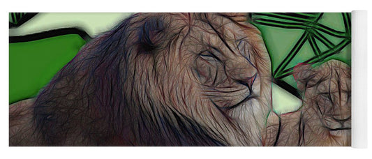 Father Lion - Yoga Mat