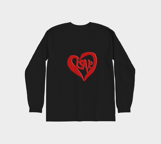 Love Text In Valentine Heart