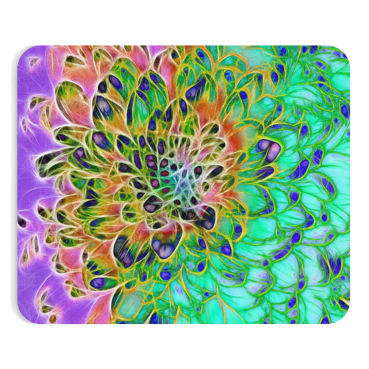 Abstract Chrysanthemum Mousepad