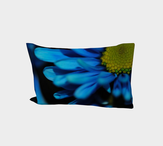Blue Daisy Bed Pillow Sleeve