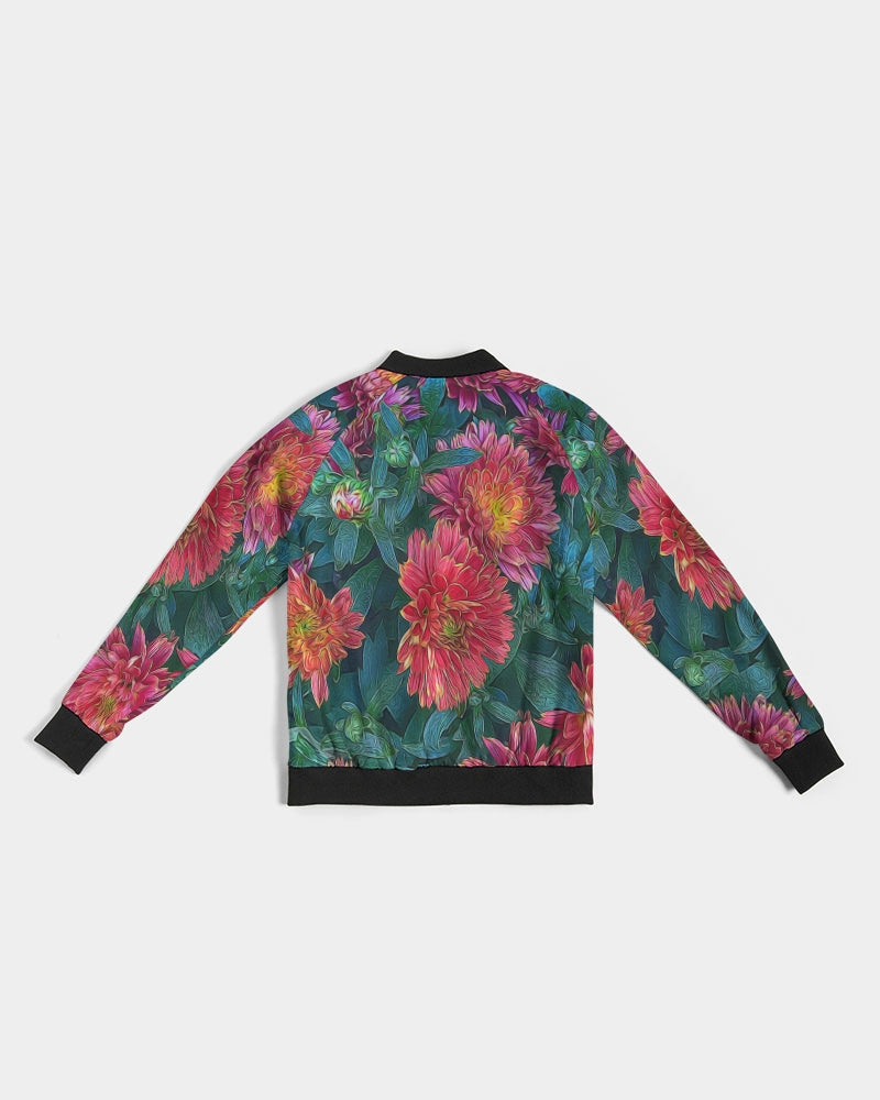 Warm Fall Mums Women's Bomber Jacket