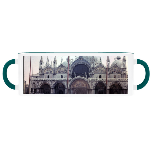 Vintage Venice Cathedral Accent Mugs