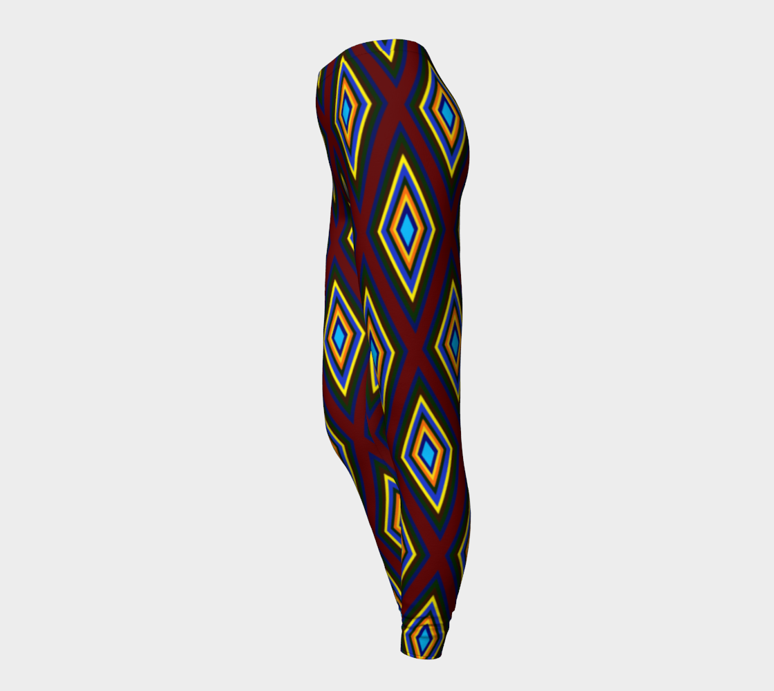 Colorful Diamonds Variation 1 Leggings