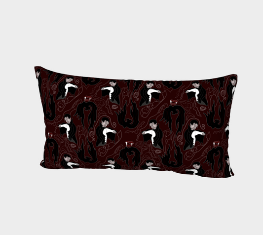 Vampire Pattern Bed Pillow Sham