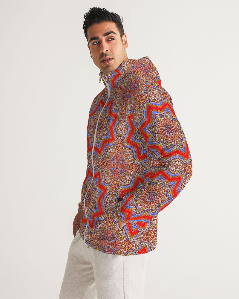 Medieval Kaleidoscope Men's Windbreaker