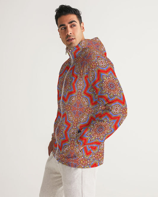Medieval Kaleidoscope Men's Windbreaker