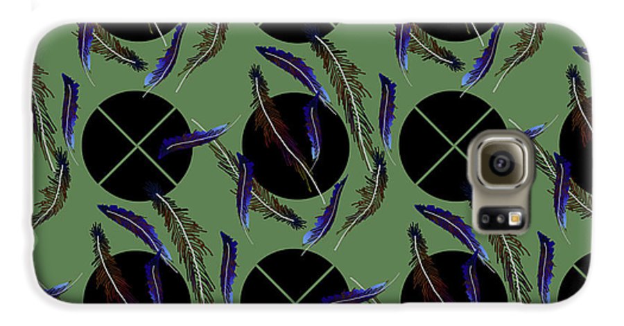 Feathers and Polkadots - Phone Case
