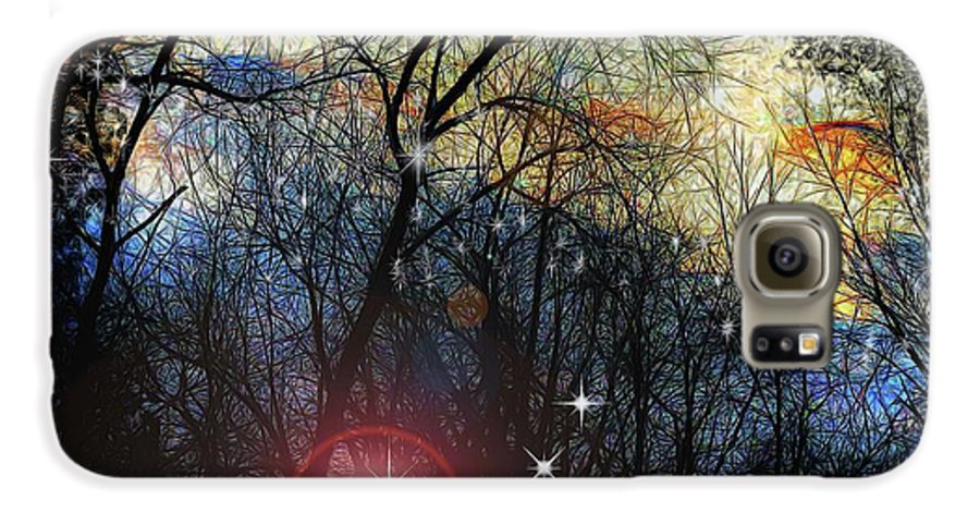 Feb Sunset Thinks of Snow - Phone Case