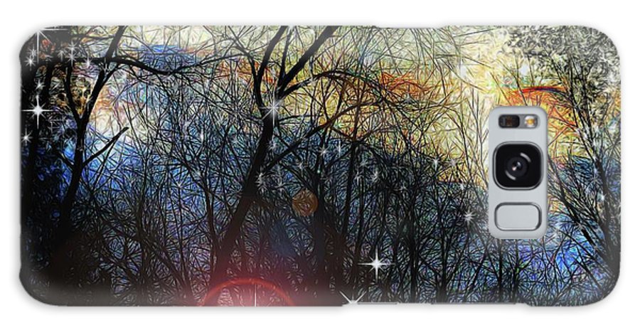 Feb Sunset Thinks of Snow - Phone Case