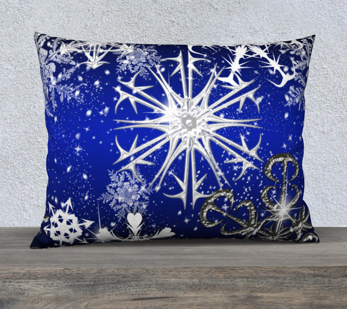 4 Oclock Winter Landscape Pillow Case
