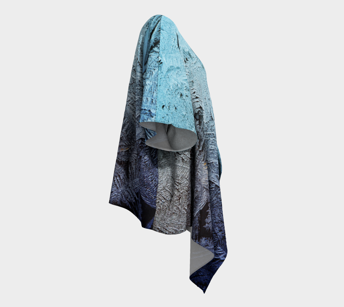 Window Frost Draped Kimono