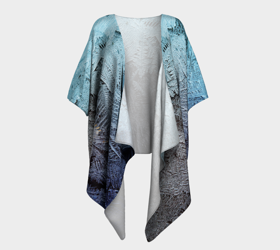 Window Frost Draped Kimono