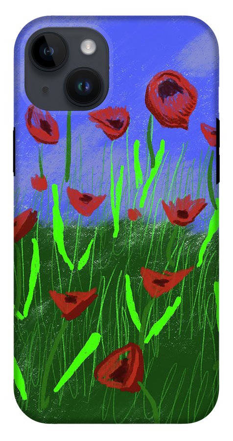Field Of Poppies - Phone Case