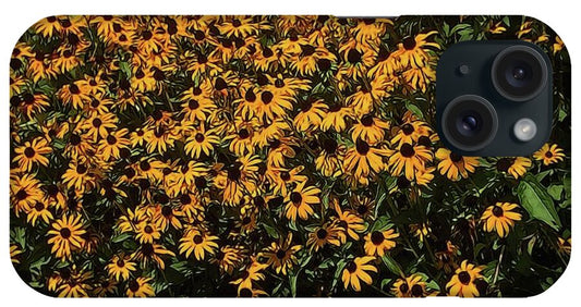 Field of Yellow Flowers - Phone Case