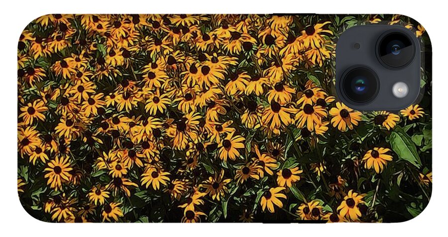 Field of Yellow Flowers - Phone Case