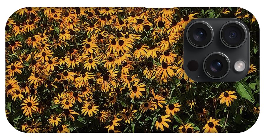 Field of Yellow Flowers - Phone Case