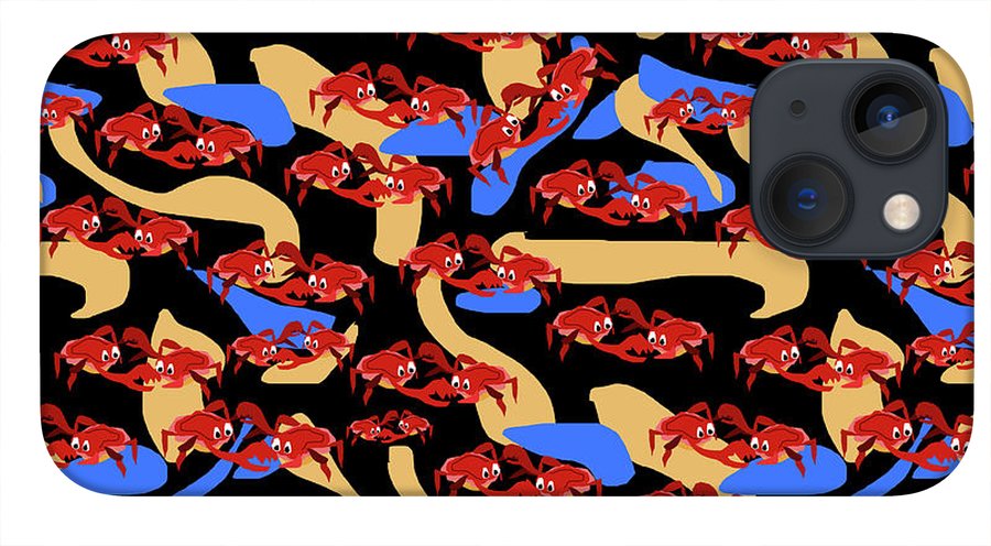 Fighting Crabbies Pattern - Phone Case