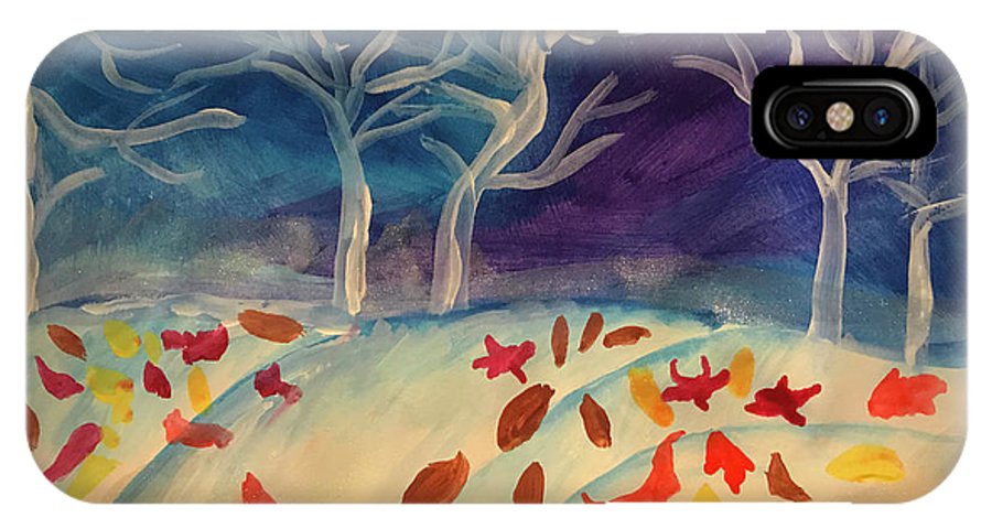 First Snow Came Early - Phone Case