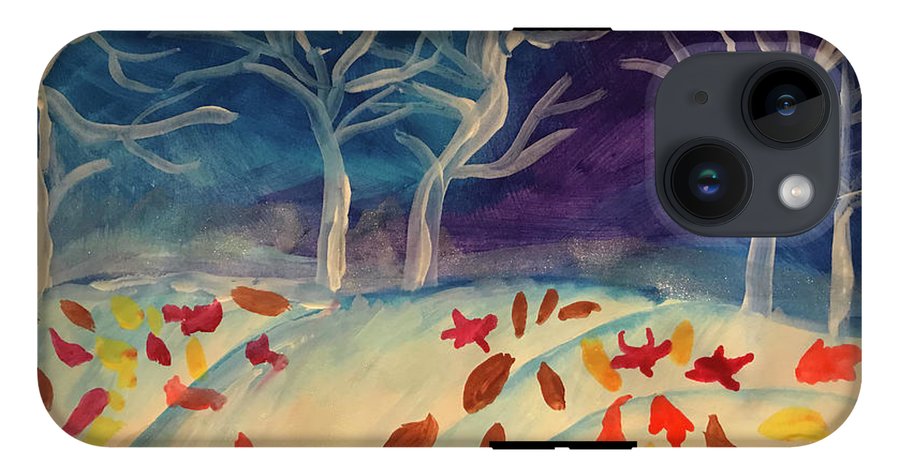 First Snow Came Early - Phone Case