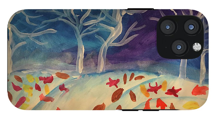 First Snow Came Early - Phone Case