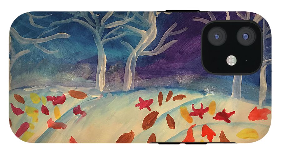 First Snow Came Early - Phone Case