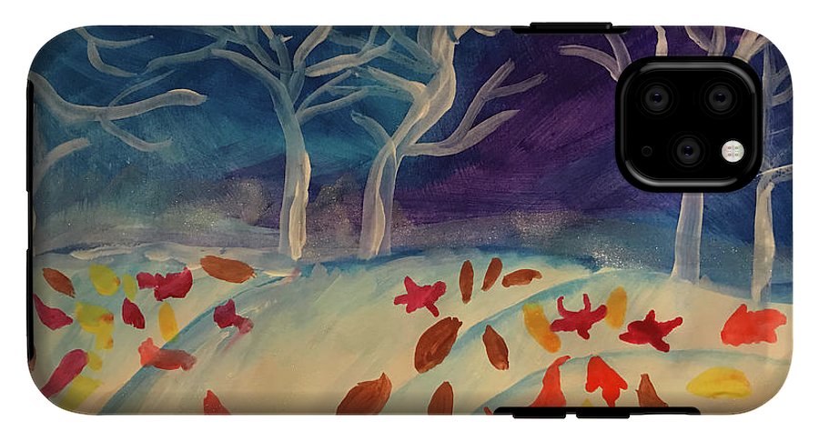 First Snow Came Early - Phone Case