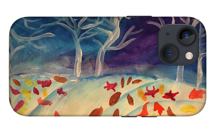 First Snow Came Early - Phone Case
