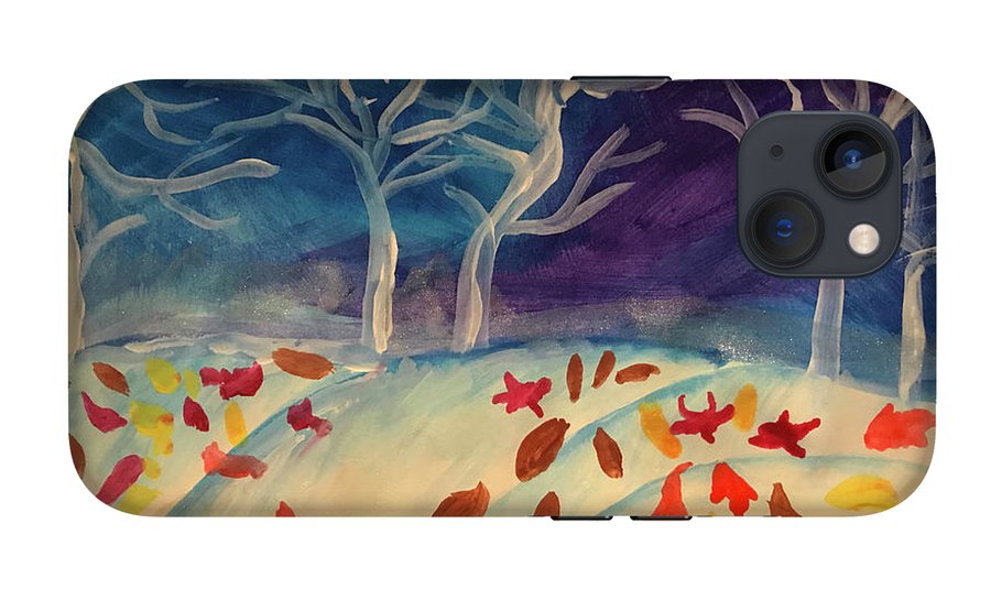 First Snow Came Early - Phone Case