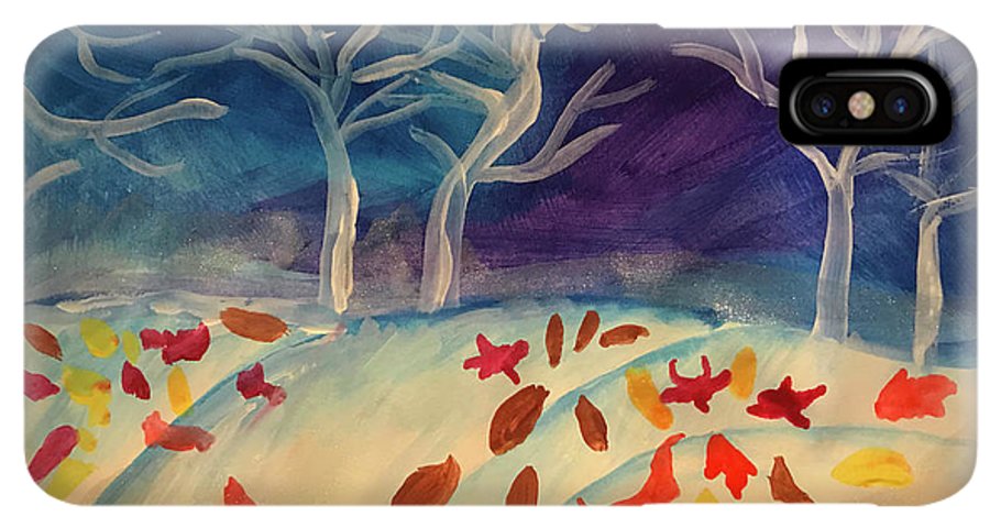 First Snow Came Early - Phone Case
