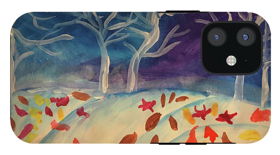 First Snow Came Early - Phone Case
