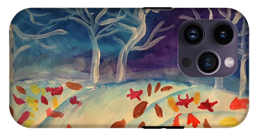 First Snow Came Early - Phone Case