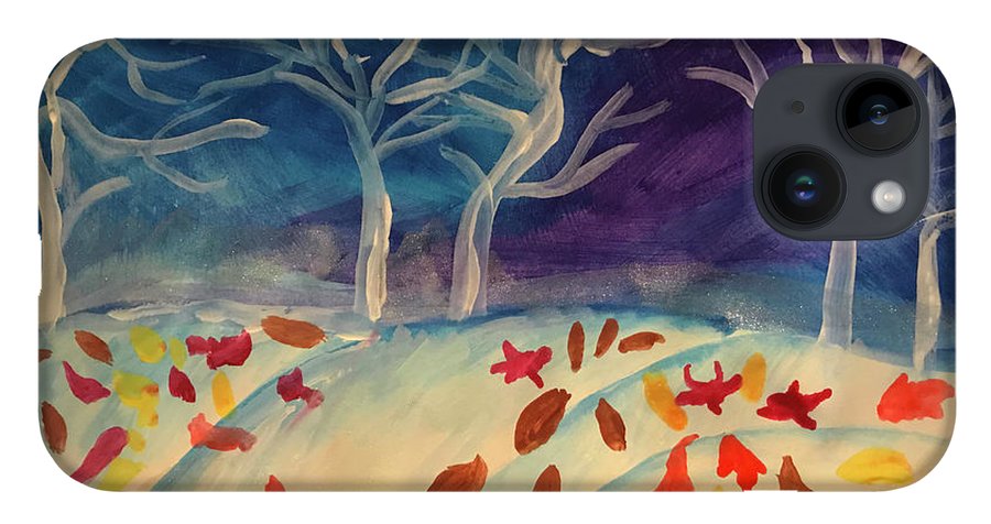 First Snow Came Early - Phone Case