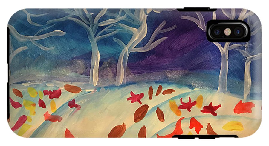 First Snow Came Early - Phone Case